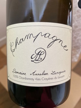 Champagne Meunier "Les Crayères du Levant" Aurélien Lurquin 2018
