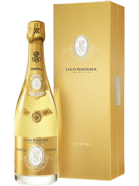 Champagne Cristal brut Louis Roederer 2015 AOP en coffret